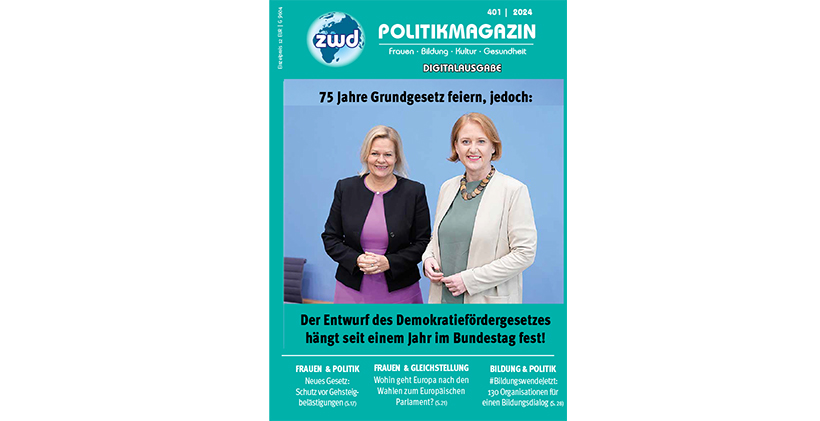 Titel-Cover Digitalausgabe 401